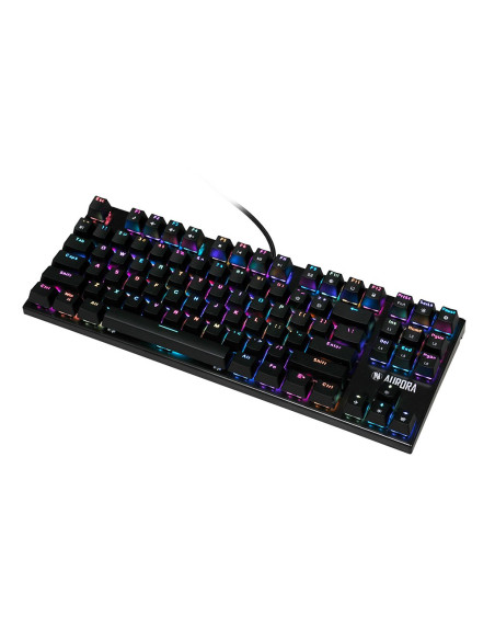 Klawiatura I-Box Aurora K-2R Rgb, Mechaniczna, Blue Switch, Gaming