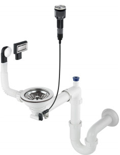 Syfon Do Zlewozmywaka Granitowego 1-Komorowego - Space-Saver Zxy_9982 5907650821106