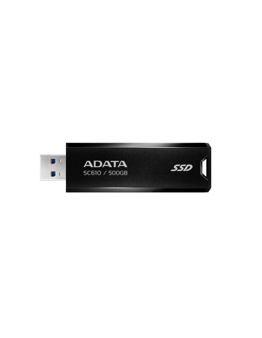 Adata Dysk Ssd Sc610 500Gb Black