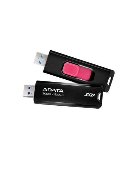 Adata Dysk Ssd Sc610 500Gb Black