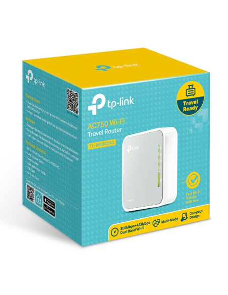 Router Tp-Link Tl-Wr902Ac (Xdsl  2,4 Ghz, 5 Ghz)