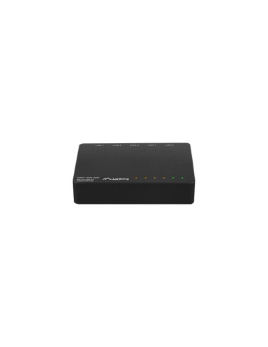 Lanberg Switch Poe Dsp3-1005-60W (5-Port, 1Gb/S, 30W/Port))