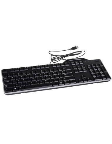 Klawiatura Dell Kb-813 Smartcard Reader Usb Keyboard Black