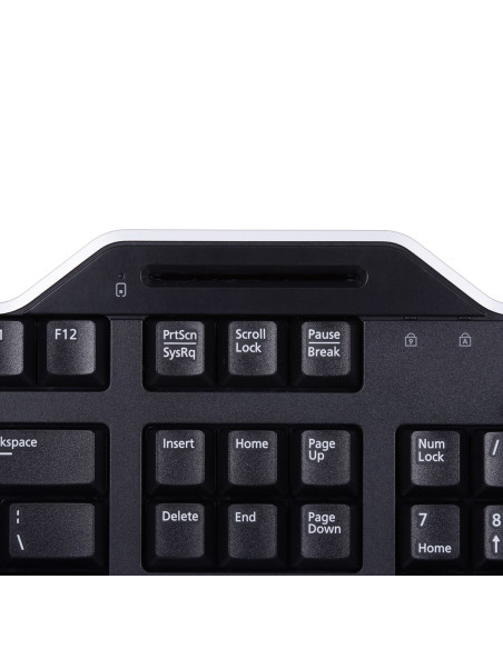 Klawiatura Dell Kb-813 Smartcard Reader Usb Keyboard Black