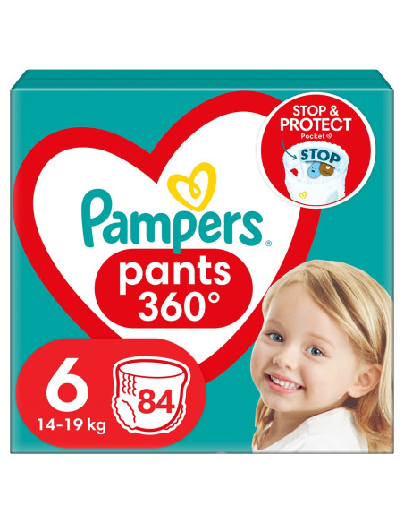 Pampers Pieluchomajtki Xl Rozm 6, 15+Kg,84Szt