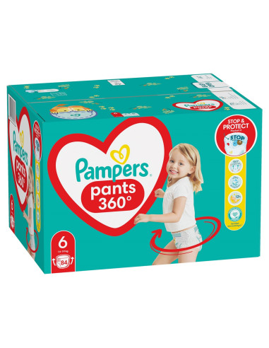 Pampers Pieluchomajtki Xl Rozm 6, 15+Kg,84Szt
