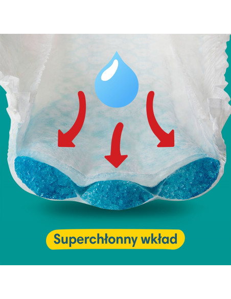 Pampers Pieluchomajtki Xl Rozm 6, 15+Kg,84Szt