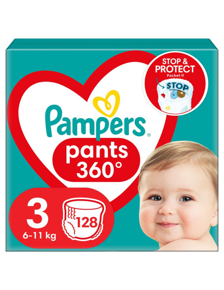 Pampers Pieluchomajtki Mb Rozm 3, 6-11Kg, 128Szt