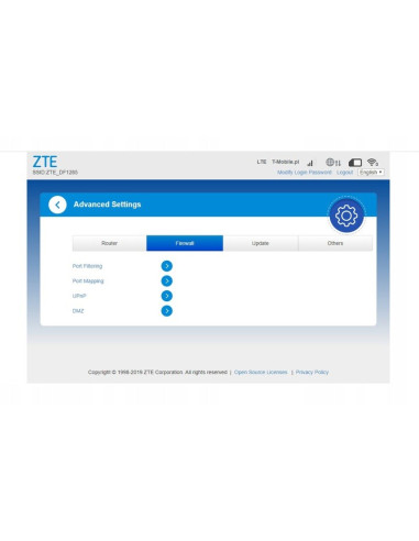 Modem  Zte Lte Mf79U (Kolo Biały)