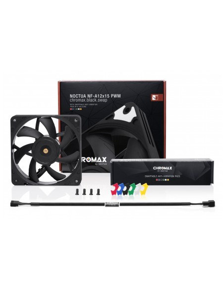 Wentylator Noctua Nf-A12X15 Pwm Chromax.black.swap