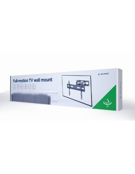 Gembird Uchwyt Ścienny Lcd 37"-80" Vesa Max 600 X 400Mm, Do 40Kg