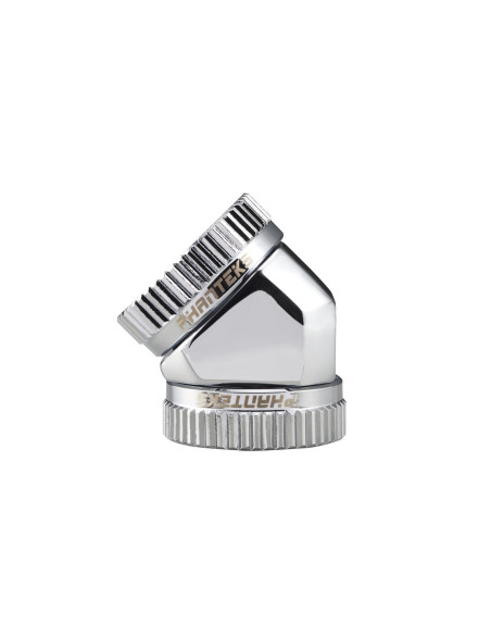 Phanteks Glacier Hard-Tube Adapter 2X 16Mm 45 Stopni - Chrom