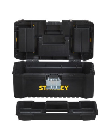 Stanley Stst1-75521 Pudełko Na Narzędzia Przybornik Metal, Plastik Czarny, Żółty