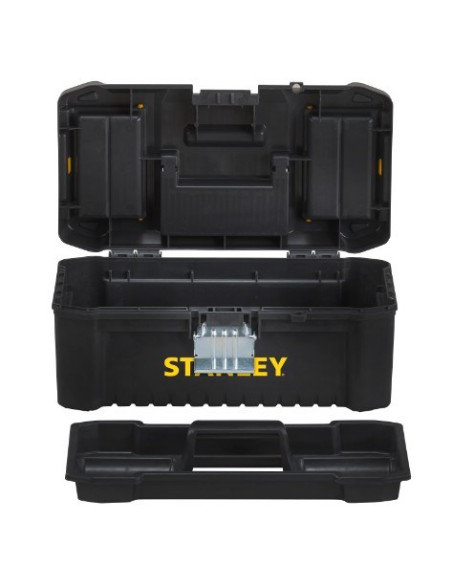 Stanley Stst1-75521 Pudełko Na Narzędzia Przybornik Metal, Plastik Czarny, Żółty