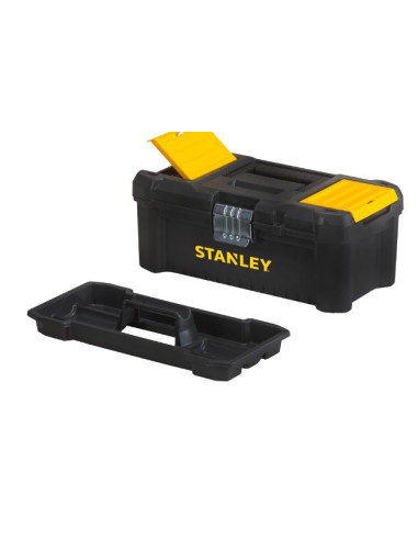 Stanley Stst1-75521 Pudełko Na Narzędzia Przybornik Metal, Plastik Czarny, Żółty