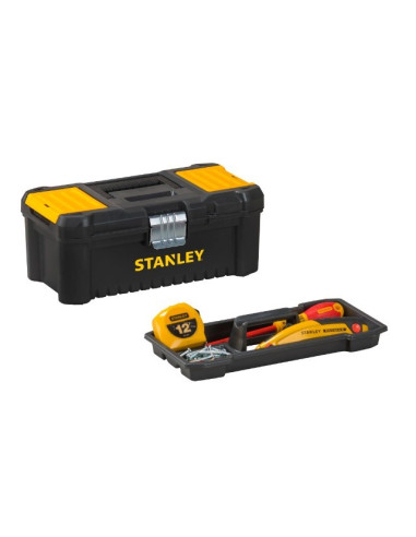 Stanley Stst1-75521 Pudełko Na Narzędzia Przybornik Metal, Plastik Czarny, Żółty