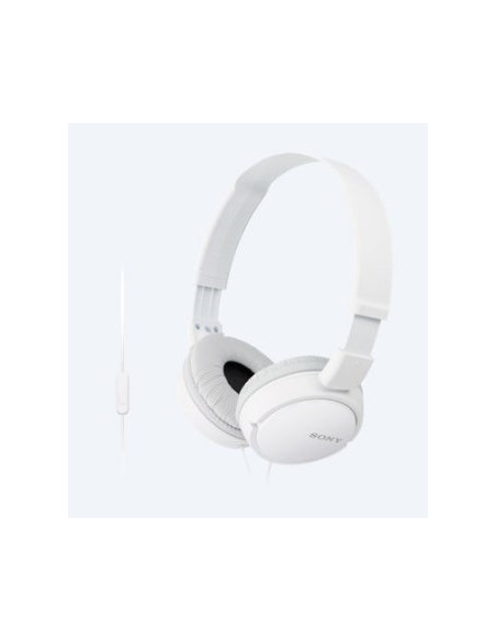 Sony Mdr-Zx110Ap Zestaw Słuchawkowy Opaska Na Głowę Złącze 3,5 Mm Biały