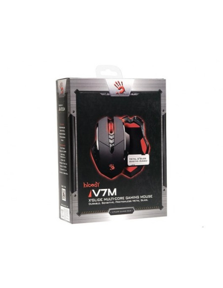 Mysz Komputerowa A4 Tech Bloody V7M A4Tmys43940 (Optyczna  3200 Dpi  Kolor Czarny)