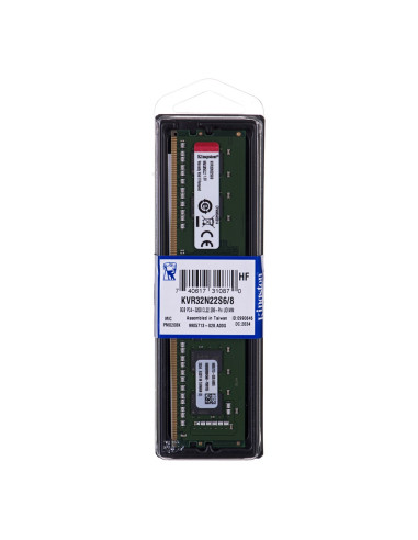 Kingston Ddr4 8Gb 3200Mt/S Cl22 Dimm