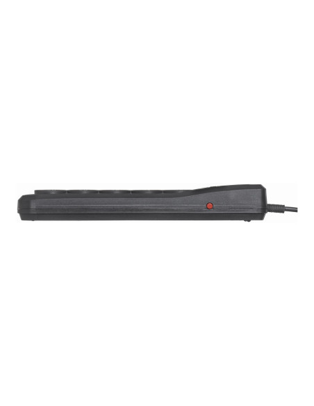 Listwa Przeciwprzepięciowa Activejet 5Gn/5M/Cz (10A  2300W) 5M  Kolor Czarny