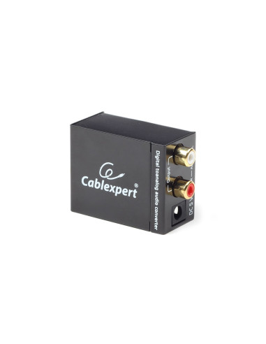 Adapter Gembird Dsc-Opt-Rca-001 (Toslink - Rca   Kolor Czarny)