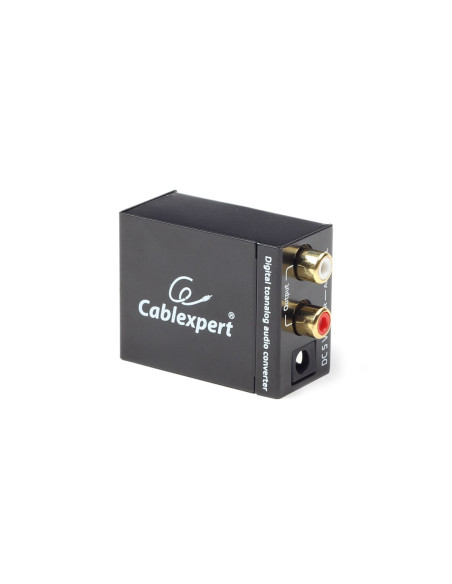 Adapter Gembird Dsc-Opt-Rca-001 (Toslink - Rca   Kolor Czarny)