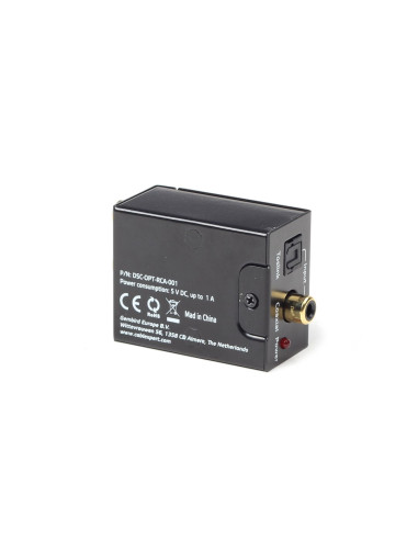 Adapter Gembird Dsc-Opt-Rca-001 (Toslink - Rca   Kolor Czarny)