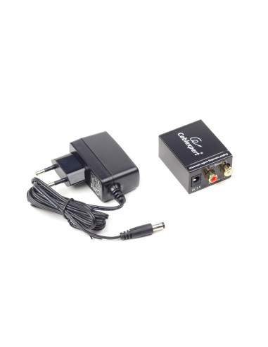 Adapter Gembird Dsc-Opt-Rca-001 (Toslink - Rca   Kolor Czarny)