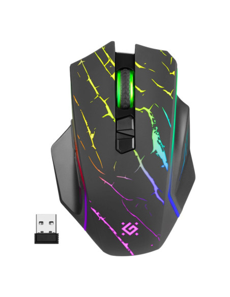 Defender Mysz Bezprzewodowa Gm-503 Uran Optic Rf Rgb 3200Dpi 8P 52503