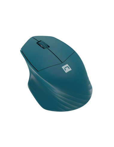 Natec Mysz Bezprzewodowa Siskin 2 1600Dpi Niebieska Bluetooth 5.0 + 2.4Ghz Nmy-1971