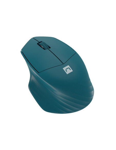 Natec Mysz Bezprzewodowa Siskin 2 1600Dpi Niebieska Bluetooth 5.0 + 2.4Ghz Nmy-1971
