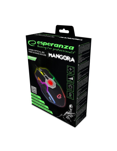 Esperanza Mysz Przewod. 8D Dla Graczy Mangora Egm701