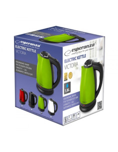 Esperanza Czajnik Elektryczny Victoria 1.8 L Zielony Ekk113G 2