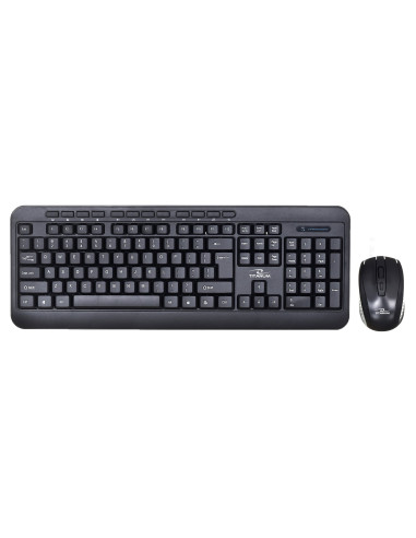 Zestaw Klawiatura + Mysz Titanum Akron Tk109 (Usb 2.0  Kolor Czarny  Optyczna  1600 Dpi)