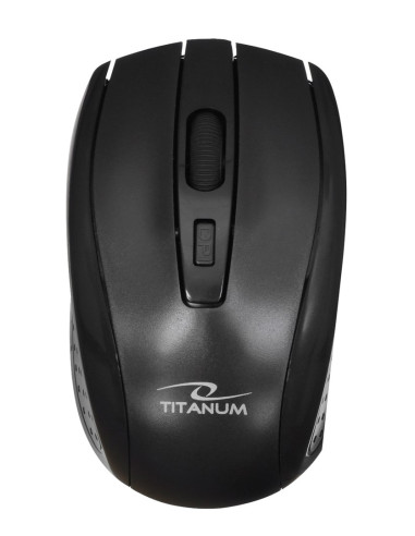 Zestaw Klawiatura + Mysz Titanum Akron Tk109 (Usb 2.0  Kolor Czarny  Optyczna  1600 Dpi)