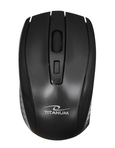 Zestaw Klawiatura + Mysz Titanum Akron Tk109 (Usb 2.0  Kolor Czarny  Optyczna  1600 Dpi)