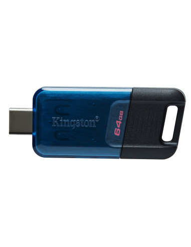 Kingston Flash 64Gb Datatraveler 80 M 200Mb/S Usb-C 3.2 Gen 1