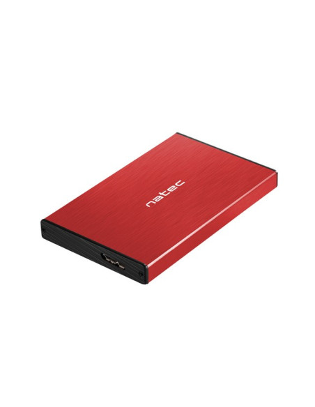 Obudowa Natec Rhino Go Nkz-1279 (2.5"  Usb 3.0  Aluminium  Kolor Czerwony)
