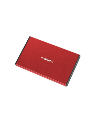 Obudowa Natec Rhino Go Nkz-1279 (2.5"  Usb 3.0  Aluminium  Kolor Czerwony)