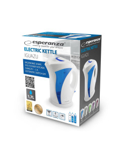 Czajnik Elektryczny Esperanza Iguazu Ekk018B (2200W 1.8L  Kolor Niebieski) 2