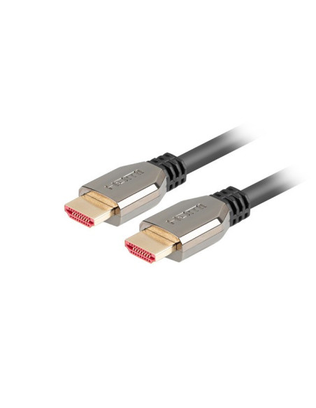 Lanberg Kabel Hdmi M/M V2.1 1M 8K 60Hz Ca-Hdmi-30Cu-0010-Bk
