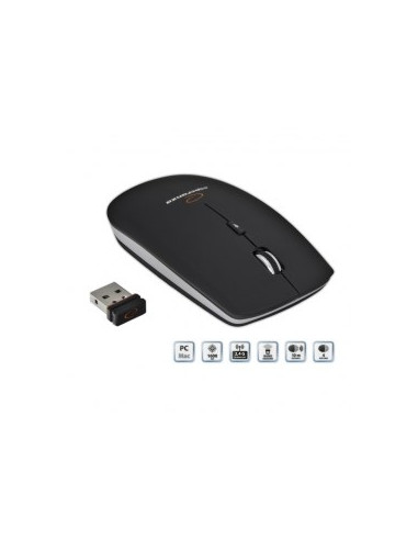 Mysz Esperanza Em120K (Optyczna  1600 Dpi  Kolor Czarny)