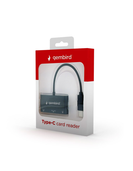 Czytnik Kart Gembird Uhb-Cr3-02 (Zewnętrzny  Microsd, Microsdhc, Sdhc, Secure Digital)