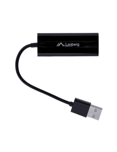 Karta Sieciowa Lanberg Nc-0100-01 (Usb 2.0  1X 10/100Mbps)