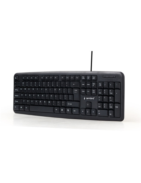 Klawiatura Gembird Kb-U-103 (Usb 2.0  (Us)  Kolor Czarny)
