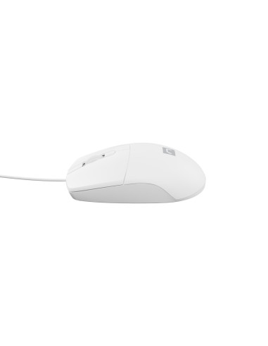 Natec Mysz Ruff 2 1000Dpi Biała Nmy-1988