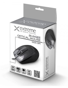 Mysz Extreme Xm110K (Optyczna  1000 Dpi  Kolor Czarny) 2
