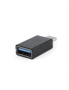 Adapter Gembird A-Usb3-Cmaf-01 (Usb Typu C M - Usb 3.0 F  Kolor Czarny)