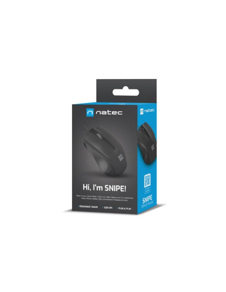 Natec Mysz Snipe 1200Dpi 1.8M Nmy-2020