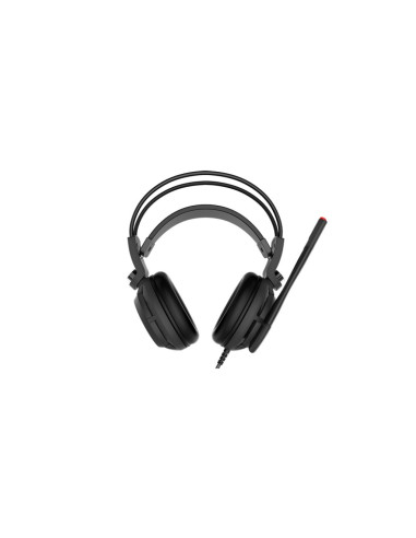 Msi Fba_S37-2100910-Sv1 Słuchawki/Zestaw Słuchawkowy Przewodowa Opaska Na Głowę Gaming Czarny, Czerwony